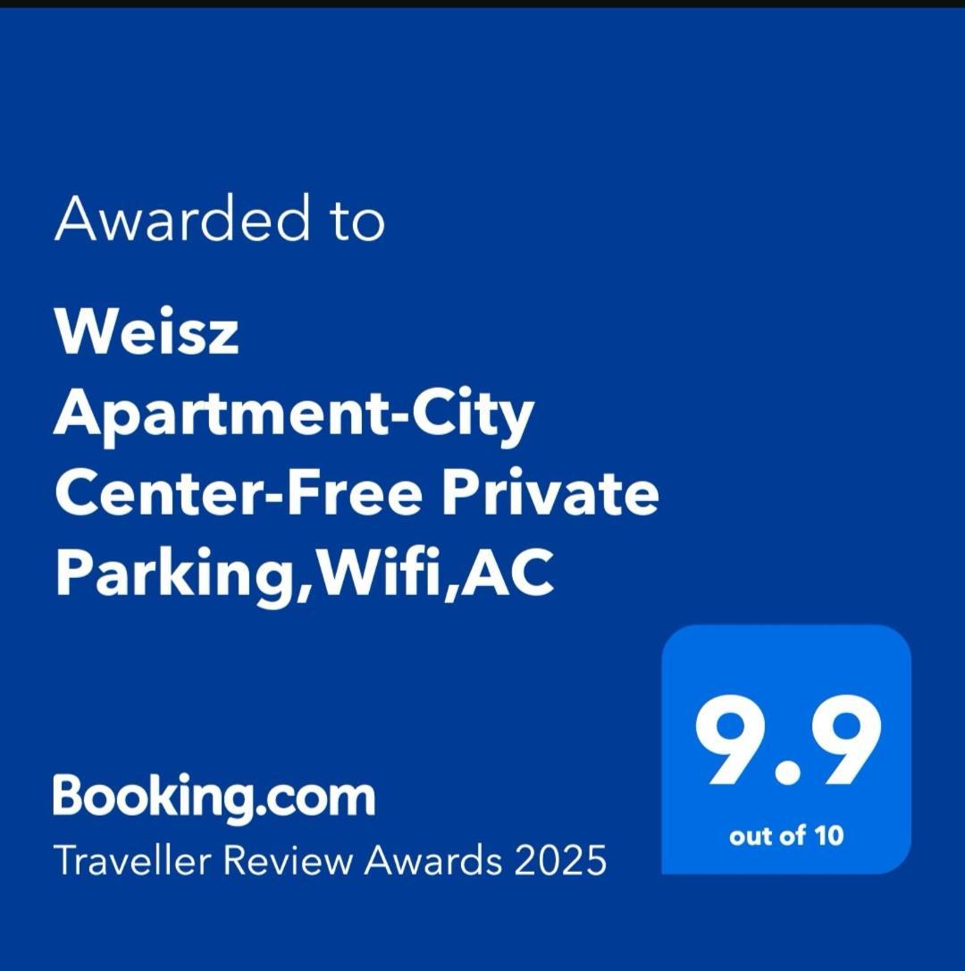 Weisz Apartment-City Center-Free Private Parking,Wifi,Ac Carei Ngoại thất bức ảnh